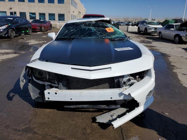 2G1FT1EW1D9226296 - 2013 CHEVROLET CAMARO 2SS WHITE photo 5