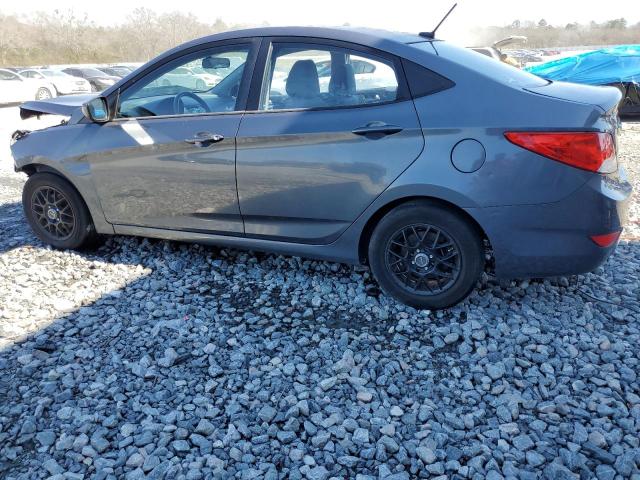 KMHCT4AE9CU170064 - 2012 HYUNDAI ACCENT GLS CHARCOAL photo 2