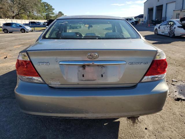 4T1BE32KX5U611076 - 2005 TOYOTA CAMRY LE SILVER photo 6