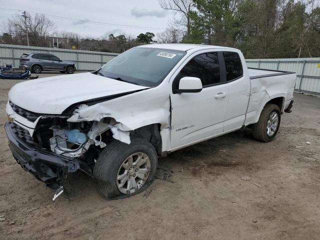 1GCHSCEA2M1279483 - 2021 CHEVROLET COLORADO LT WHITE photo 1