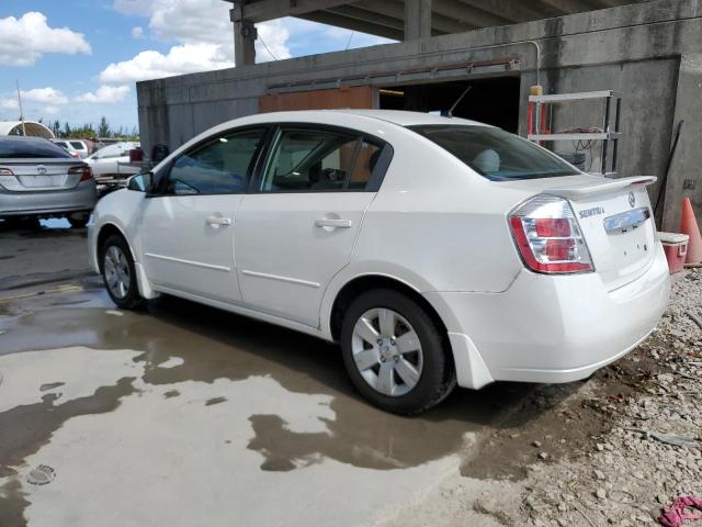 3N1AB6AP3BL613185 - 2011 NISSAN SENTRA 2.0 WHITE photo 2