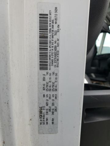 3C6TRVAG6GE106960 - 2016 RAM PROMASTER 1500 STANDARD WHITE photo 13