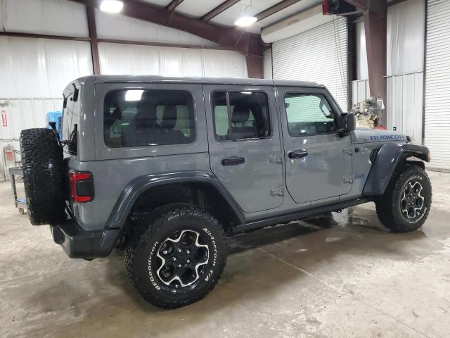 1C4JJXR60MW781817 - 2021 JEEP WRANGLER RUBICON 4XE GRAY photo 3