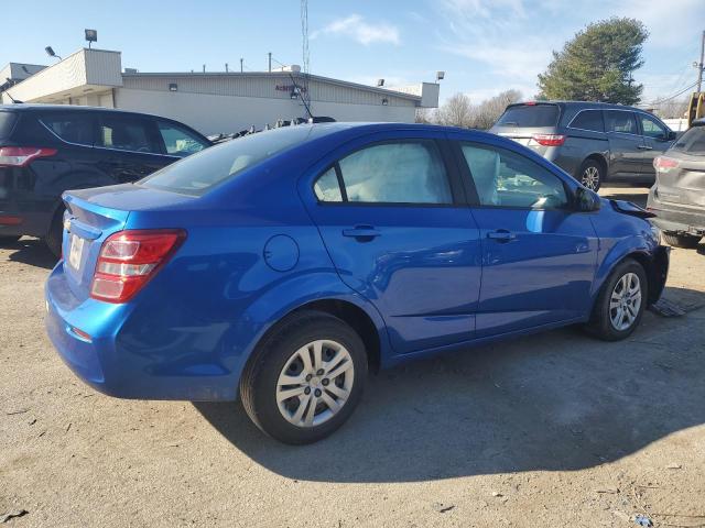 1G1JB5SBXL4143490 - 2020 CHEVROLET SONIC LS ლურჯი ფოტო 3