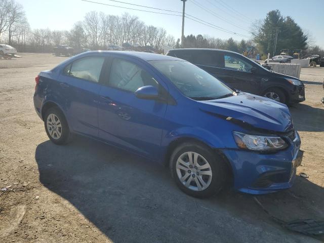 1G1JB5SBXL4143490 - 2020 CHEVROLET SONIC LS BLUE photo 4