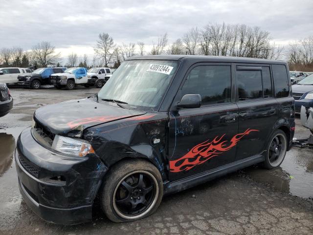 JTLKT324350208998 - 2005 TOYOTA SCION XB BLACK photo 1