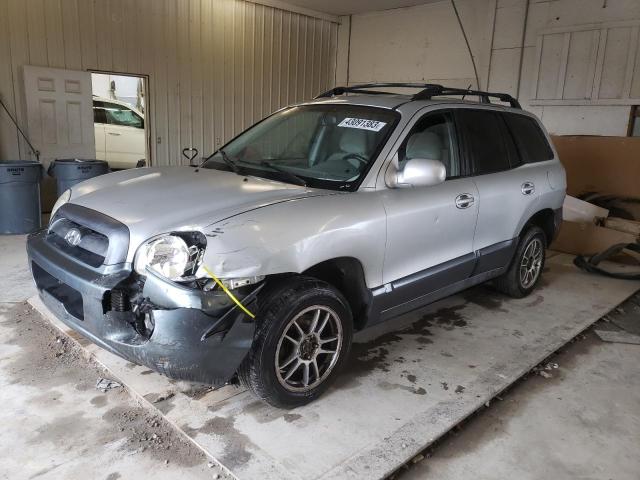 KM8SC13D56U100192 - 2006 HYUNDAI SANTA FE GLS GRAY photo 1