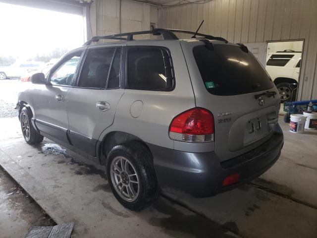 KM8SC13D56U100192 - 2006 HYUNDAI SANTA FE GLS GRAY photo 2