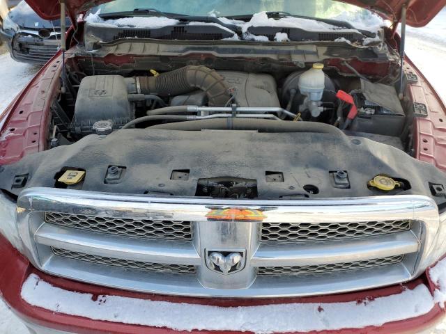 1D3HV13T89S817242 - 2009 DODGE RAM 1500 RED photo 11