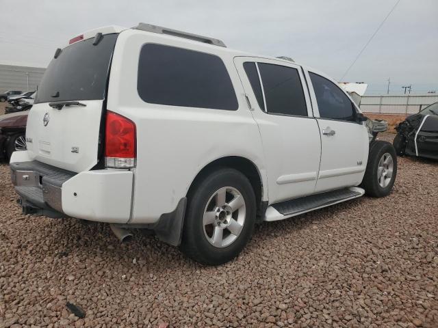 5N1AA08A65N708936 - 2005 NISSAN ARMADA SE WHITE photo 3