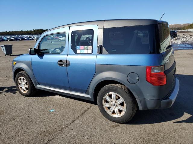 5J6YH28686L019297 - 2006 HONDA ELEMENT EX BLUE photo 2