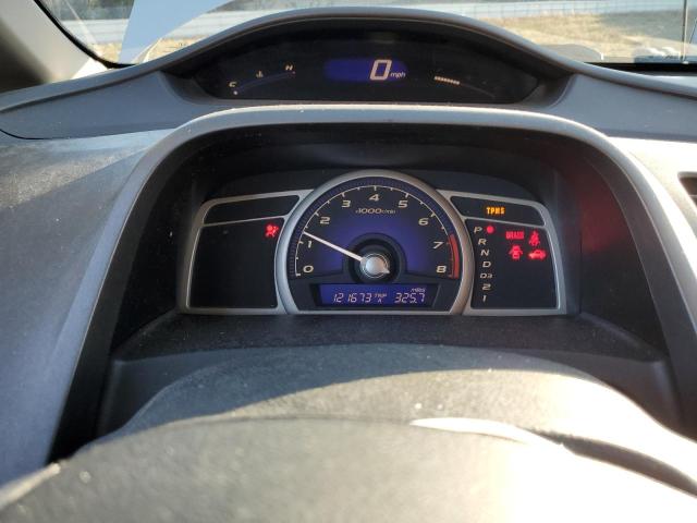 2HGFA1F92BH509641 - 2011 HONDA CIVIC EXL ვერცხლისფერი ფოტო 9