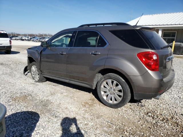 2CNFLPE59B6452176 - 2011 CHEVROLET EQUINOX LT GRAY photo 2