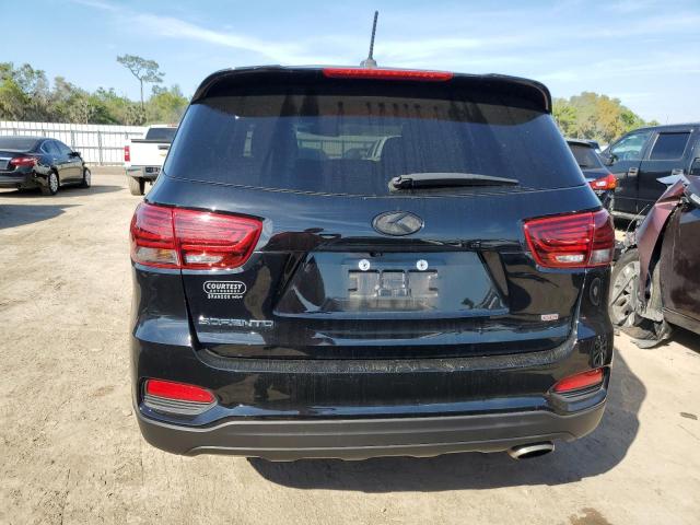 5XYPG4A33KG513346 - 2019 KIA SORENTO L BLACK photo 6