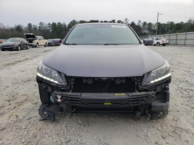 1HGCR3F82EA021419 - 2014 HONDA ACCORD EXL GRAY photo 5