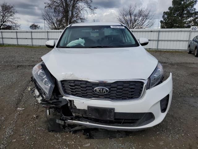 5XYPGDA58KG508550 - 2019 KIA SORENTO LX WHITE photo 5