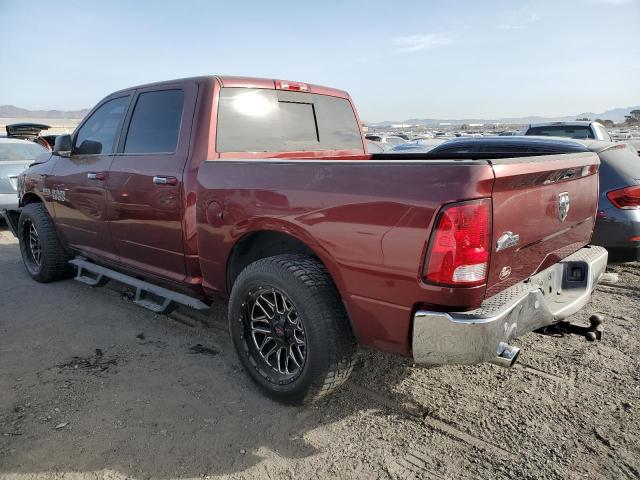3C6RR6LT9JG171386 - 2018 RAM 1500 SLT BURGUNDY photo 2