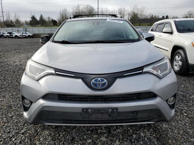 JTMRJREV9HD151033 - 2017 TOYOTA RAV4 HV LE SILVER photo 5