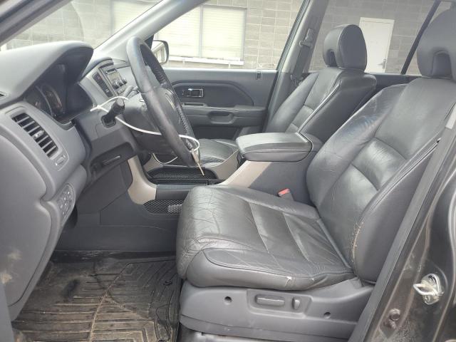 5FNYF28528B023306 - 2008 HONDA PILOT EXL GRAY photo 7