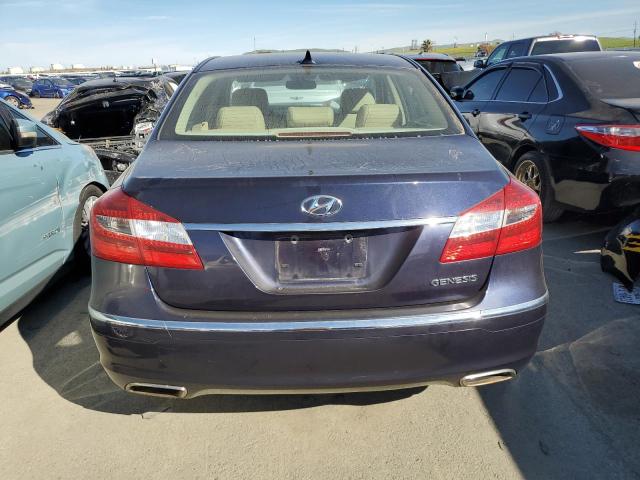 KMHGC4DD5DU228788 - 2013 HYUNDAI GENESIS 3.8L BLUE photo 6