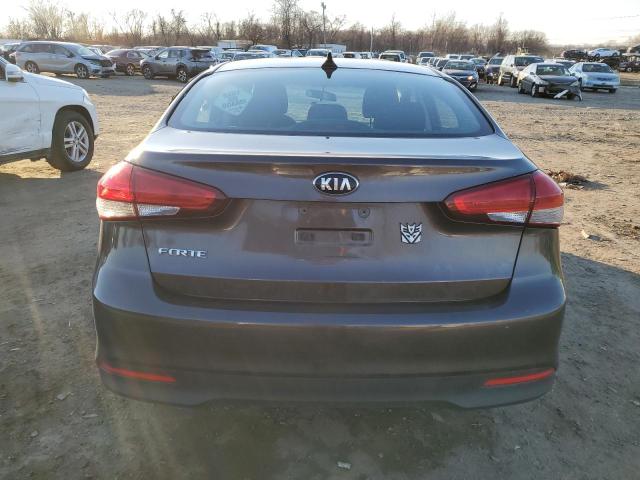 3KPFK4A77HE059704 - 2017 KIA FORTE LX BROWN photo 6