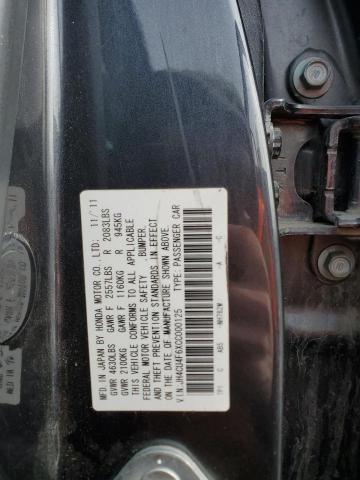 JH4CU4F6XCC000125 - 2012 ACURA TSX TECH GRAY photo 12