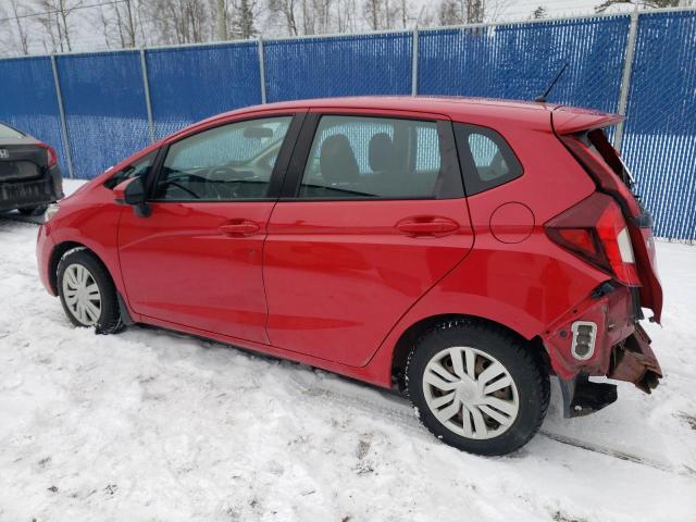 3HGGK5H54GM106093 - 2016 HONDA FIT LX RED photo 2