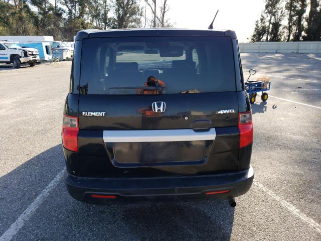 5J6YH2H31BL004737 - 2011 HONDA ELEMENT LX BLACK photo 6