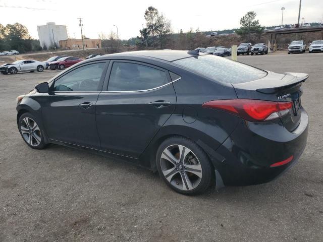 KMHDH4AH8FU363648 - 2015 HYUNDAI ELANTRA SE BLACK photo 2