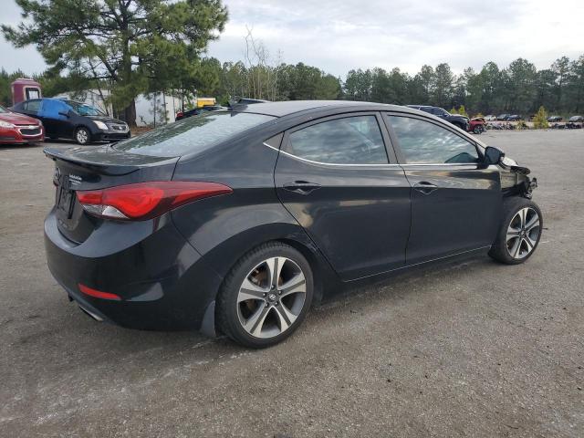 KMHDH4AH8FU363648 - 2015 HYUNDAI ELANTRA SE BLACK photo 3