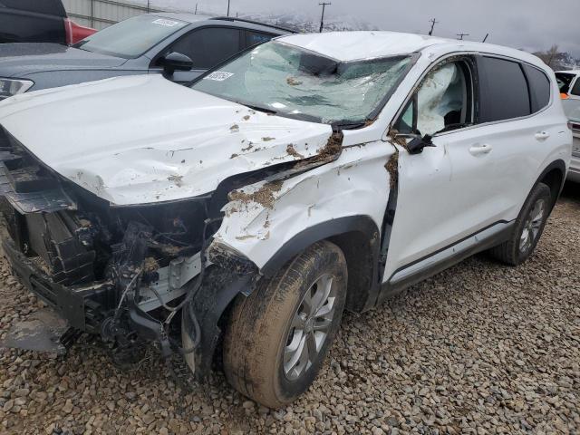 5NMS2CAD5KH060462 - 2019 HYUNDAI SANTA FE SE WHITE photo 1