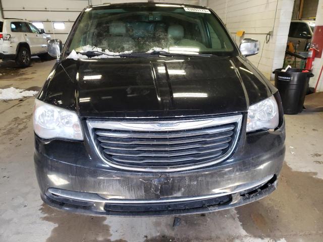 2C4RC1CGXDR661222 - 2013 CHRYSLER TOWN & COU TOURING L BLACK photo 5