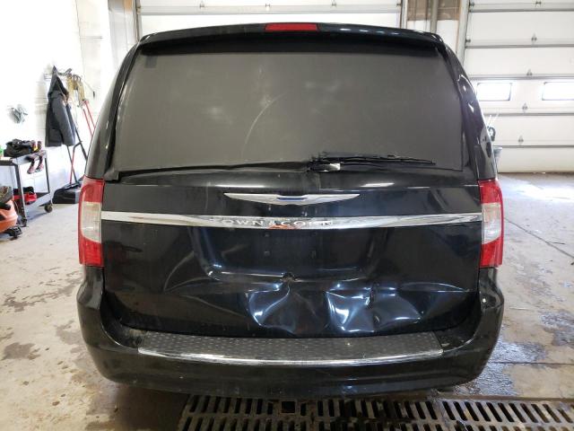 2C4RC1CGXDR661222 - 2013 CHRYSLER TOWN & COU TOURING L BLACK photo 6