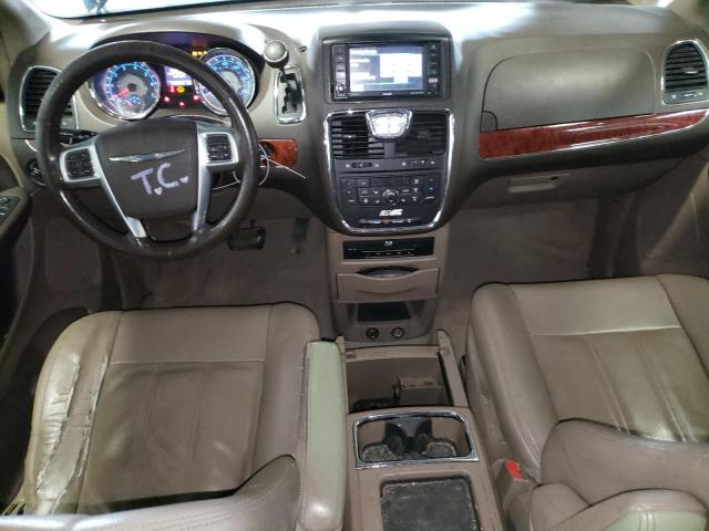 2C4RC1CGXDR661222 - 2013 CHRYSLER TOWN & COU TOURING L BLACK photo 8