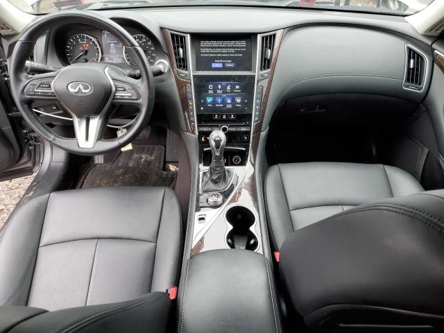 JN1EV7AR7KM554440 - 2019 INFINITI Q50 LUXE GRAY photo 8