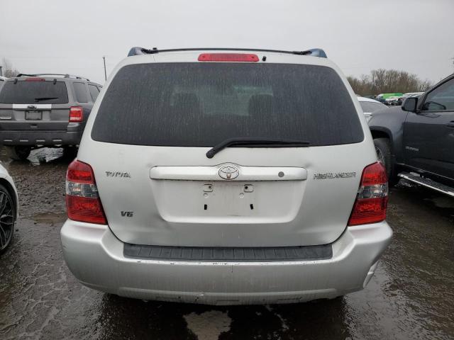 JTEGP21A540038158 - 2004 TOYOTA HIGHLANDER BASE SILVER photo 6