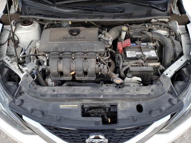 3N1AB7AP0KY442906 - 2019 NISSAN SENTRA S WHITE photo 11