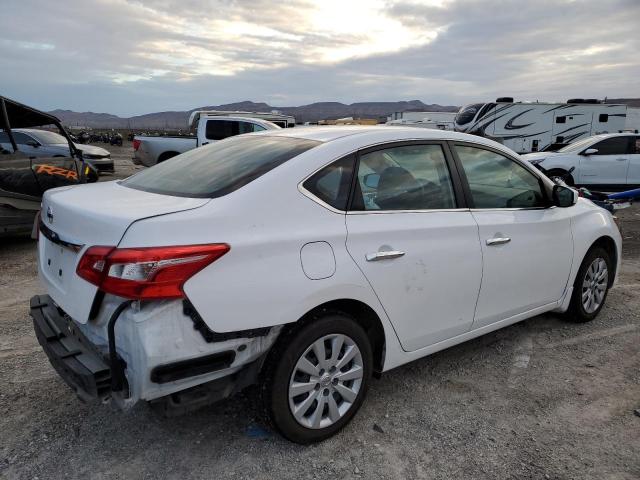 3N1AB7AP0KY442906 - 2019 NISSAN SENTRA S WHITE photo 3