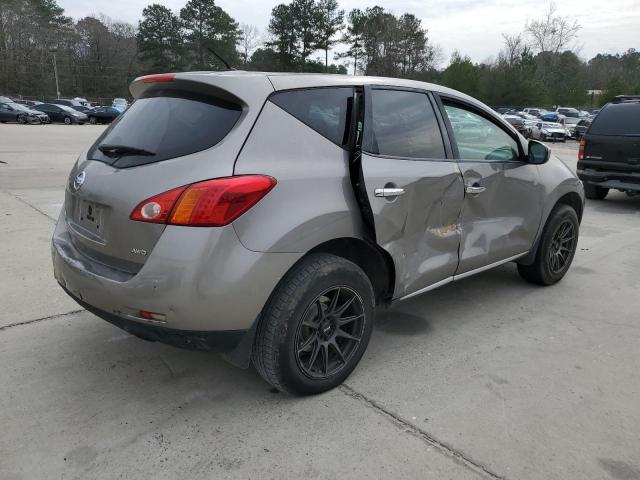 JN8AZ1MWXAW128893 - 2010 NISSAN MURANO S GRAY photo 3