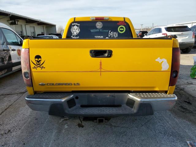 1GCDS136848191305 - 2004 CHEVROLET COLORADO YELLOW photo 6