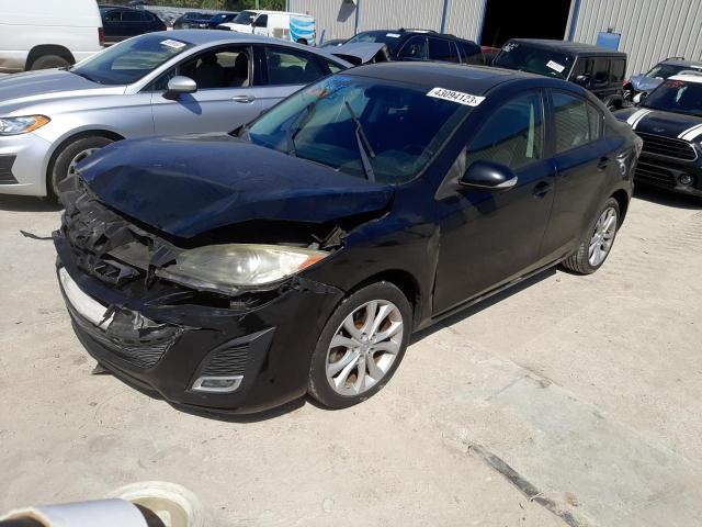 JM1BL1S61A1114219 - 2010 MAZDA 3 S BLACK photo 1