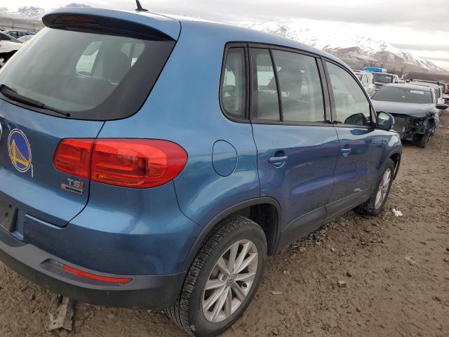 WVGBV7AX5HK046059 - 2017 VOLKSWAGEN TIGUAN S BLUE photo 3