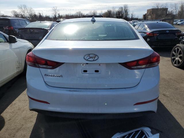 5NPD84LF7HH011156 - 2017 HYUNDAI ELANTRA SE WHITE photo 6