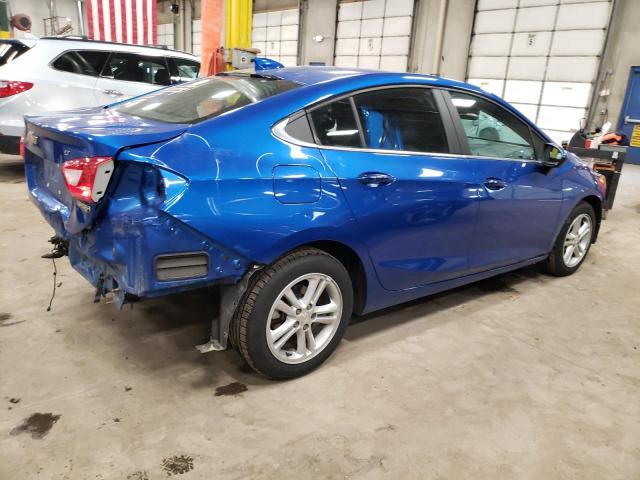 1G1BE5SM6H7136541 - 2017 CHEVROLET CRUZE LT BLUE photo 3