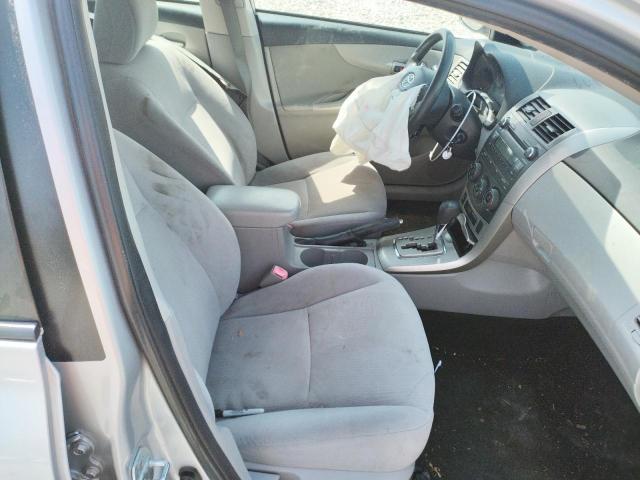 JTDBU4EE7B914637 - 2011 TOYOTA COROLLA BASE SILVER photo 5