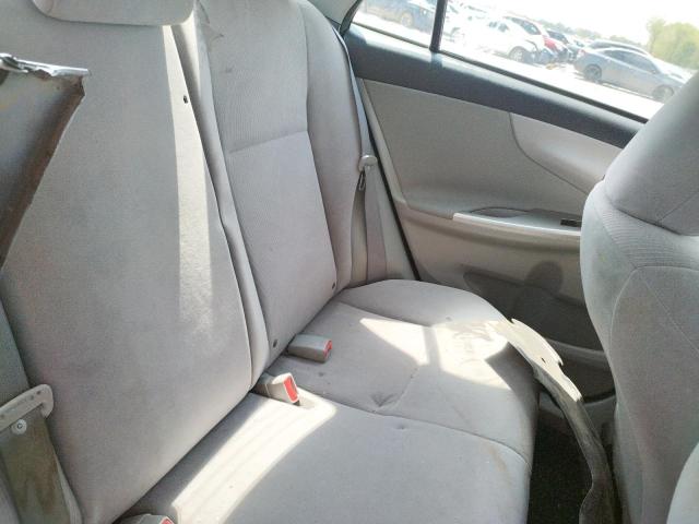 JTDBU4EE7B914637 - 2011 TOYOTA COROLLA BASE SILVER photo 6