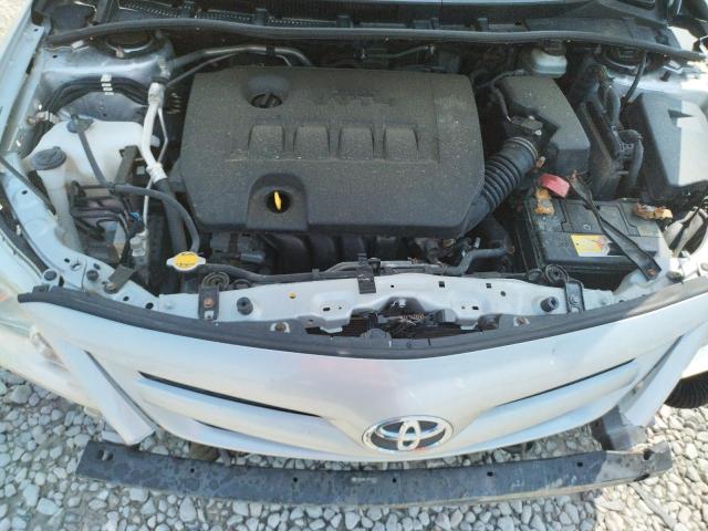 JTDBU4EE7B914637 - 2011 TOYOTA COROLLA BASE SILVER photo 7