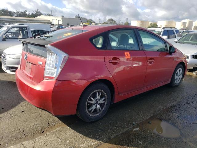 JTDKN3DU3A0170721 - 2010 TOYOTA PRIUS RED photo 3