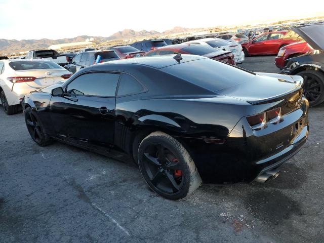 2G1FB1E3XD9235958 - 2013 CHEVROLET CAMARO LT BLACK photo 2