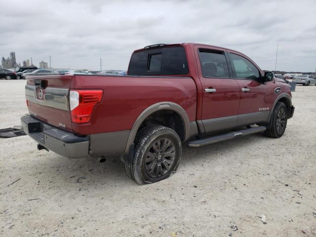 1N6AA1E50HN531612 - 2017 NISSAN TITAN SV BURGUNDY photo 3